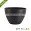 coloful wood stone garden flower pot