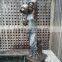 modern art sculpture metal craft woman fountain statue for garden