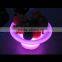 modern design LED furniture, led plastic flower pot, wedding luminous flower pot