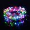 Home indoor outdoor decoration copper string light merry christmas wedding warm white fairy firefly string light set