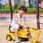 Customized Kids Ride on Electric Toy Race Car Mini Plastic Excavator Toy