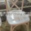 high back chair wooden cross back dining chairs