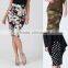 Solid Color Pencil Skirt / Camo Pencil Skirt / Polka Dot Pencil Long layered Tiered Skirts pencil pull