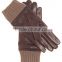 Leather Gloves with cashmere lining