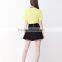 Wholesale Women Custom Top Casual Woman Hollow T-Shirt China Supplier