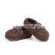 Fancy Button Style Hand Knitted Crochet Shoes Winter Indoor Infant Baby Shoes