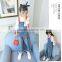 S17656A Classic spring autumn children's jeans overalls