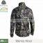 Merino wool camo snow outdoor hunting camo winter jacket,waterproof jacket hunting camo