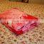 Super warm 100% polyester raschel blanket