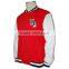 Student Baseball Jacket hoodies Red White