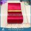 Colorful customized printed logo smooth satin ribbon