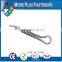 Made In Taiwan Bright Zinc Stainless Steel Zinc Finish Steel Hammerlock Cotter Pin