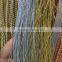 round beads, golden color, silver color garment beads