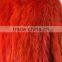 YR291 New Arrival 2015 Bright Red Women Knit Fox Fur Coat