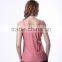 Women's High Visibility Wholesale Plain White Tank Top Bottom Lace