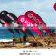 custom promotional tall beach flag in guangzhou