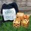 New giant wooden custom yard dice set DIA9cm for outdoor game