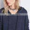 CHEFON Surplice hem and raw trim oversized fit hoodie,womens and mens oversized hoodie oem