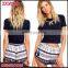 New Style Custom Any Size Summer Beach Women Mix Color Shorts Printed Casual Short Lady Pants