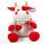 Valentine's Day Gift Stuffed Plush Cute Hedgehog Soft Toy With Red Heart Fashion Custom Kids Plush Hedgehog
