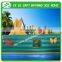 Funny inflatable amusement park with elephant park for kids play