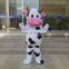 Factory direct sale customized cow mascot costume for adults