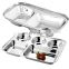 Stainless Steel 5 in 1 mess tray