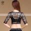 S-3119 Sexy lace material adult women belly dance top clothes