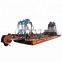 Large Scale Mining Machine Bucket Chain Gold Dredger With Trommel Screen Knelson Concentrator