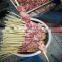 Cuttlefish wear stringing,Doner kebab wear string machine,Meat bunches machine