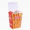 Paper beverage food delivery fast food box