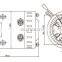 brushed 24v  hydraulic dc electric car motor