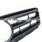 Black Chrome Stripe Grill Grille 07-14 for Mercedes-Benz C-Class W204 S204