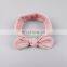 RTS Baby girl big bow hair accessories various color elastic headband for kids handmade baby headbands wholesale price