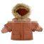 6152/Whosale Fashion Warm Baby Fur Coats Girls Boutique Clothing High Quality Children's Clothes