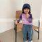 6041 High Quality Kids Loose Pants Baby Girl Blue Fashion Cotton Jeans Trouser
