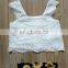 Baby Girls Sunflowers Outfit Summer Toddler white lace tops & Shorts 2pcs Set for 0-3T