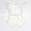 2019 new black white Striped rompers Infant Toddler Flutter Sleeve Romper Baby Unique bodysuits