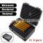 Black Waterproof Dustproof Shockproof Portable Travel Ciagr Humidor Case