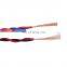 Twisted pair flexible cable 450 to 750V RVS 2 core PVC insulated copper core electric wire manufacturer