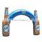 outdoor inflatable beer bottle arch drink bottle gate for sale