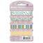 Polyester Organza Self adhesive For Scrapbook DIY Craft Gift Printed Floral sticky ribbon set