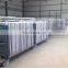 PVC frame two layer glass door for wine cooler