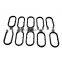 10Pcs Engine Oil Cooler Seal 1121840261 For Mercedes R129 W163 W202 W208 W210