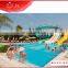 Hot Popular Water Slide Aquatic Attraction Fiberglass Pool Slide For Hotel And Resorts For Sale