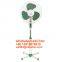 16 inch electric plastic standing fan/ stand fan with round base and remote control