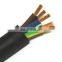 Best price H07RN-F 2xAWG4 high quality rubber insulated flexible power cable