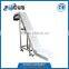 sidewall belt for inclined machine conveyor/flat curved conveyor belt/tilting belt conveyor