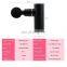2021 body deep tissue portable pink black adjustable palm pocket booster usb mini massage gun with case