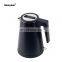 Honeyson new 5 star hotel supplies luxury black 0.8L cordless electric kettle